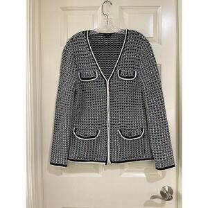 TALBOTS women cotton blend  sweaater size M